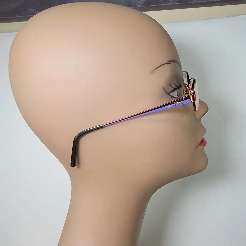 Ted Baker Thunderchief Red Wire Frame Reading Glasses